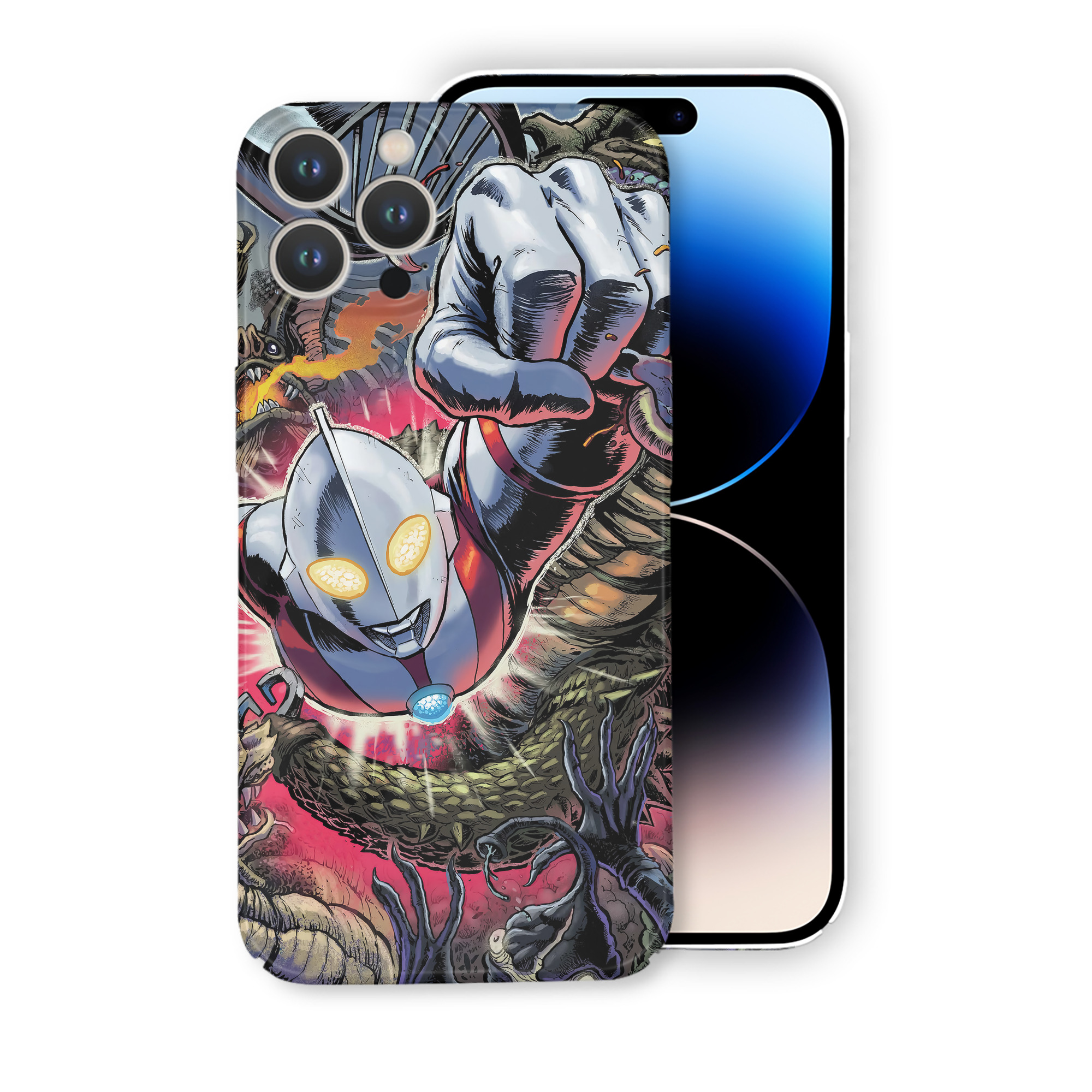 （画像用） ウルトラマン Ultraman 【iPhone 14シリーズ対応】ハードケース